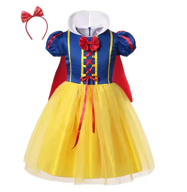 Girls Princess Costume: Elsa, Anna, Jasmine, Rapunzel Dress - PricesRgreat