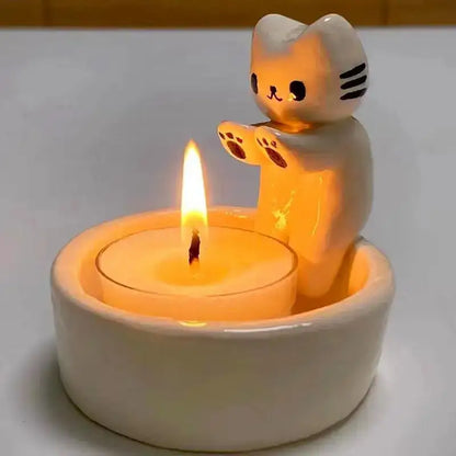 Kitten Paws Tea-light Candle Holder - PricesRgreat