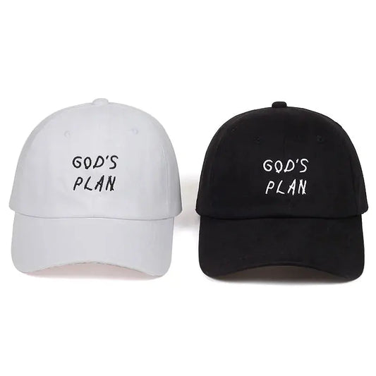 God's Plan Cotton Unisex Cap - PricesRgreat