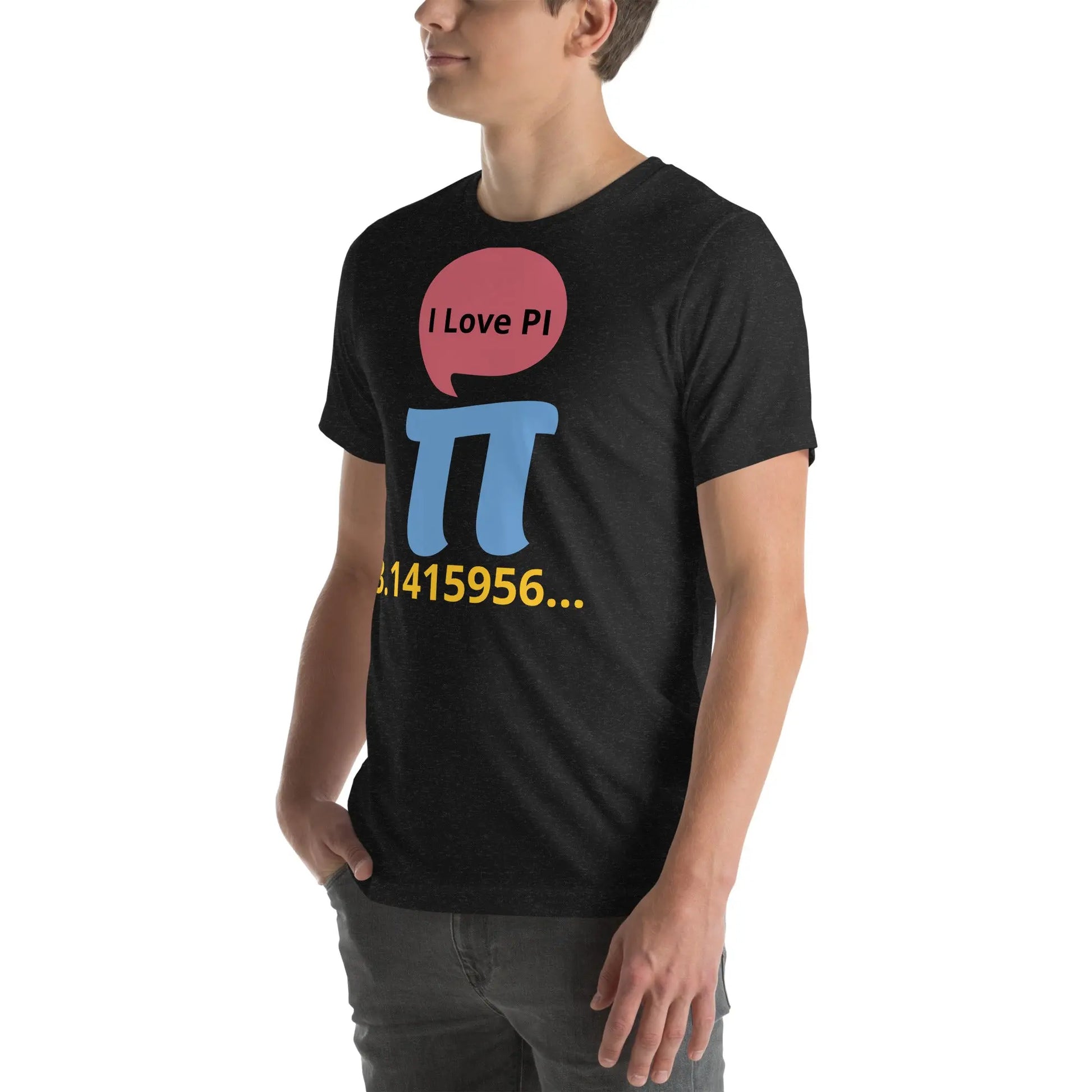 We love PI! Unisex t-shirt - Image #6