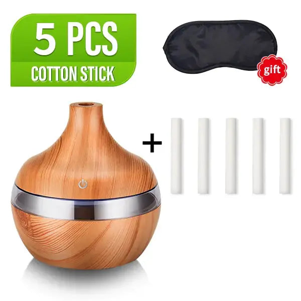 LED Wood Grain Humidifier - PricesRgreat