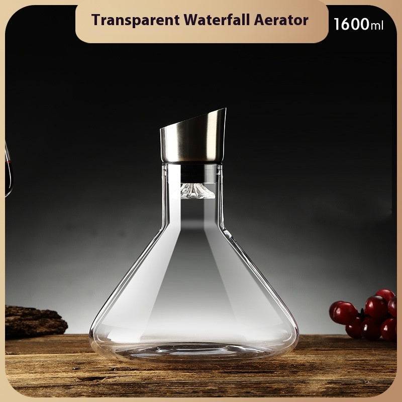 Iceberg waterfall wine decanter