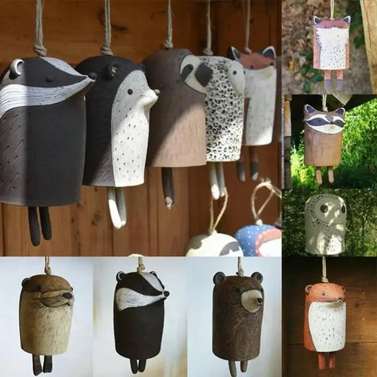 Vintage Animal Bell Wind Chimes - PricesRgreat