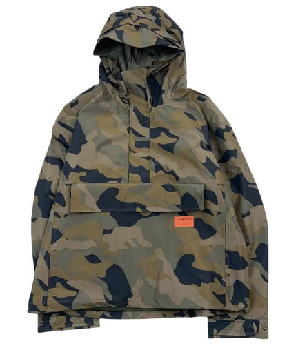 Camouflage hooded pullover casual jacket