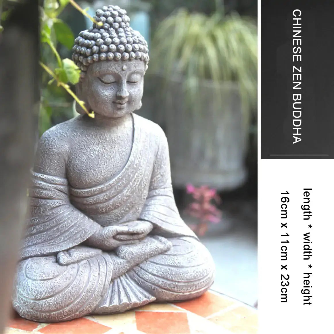 Vintage Buddha Statue - PricesRgreat