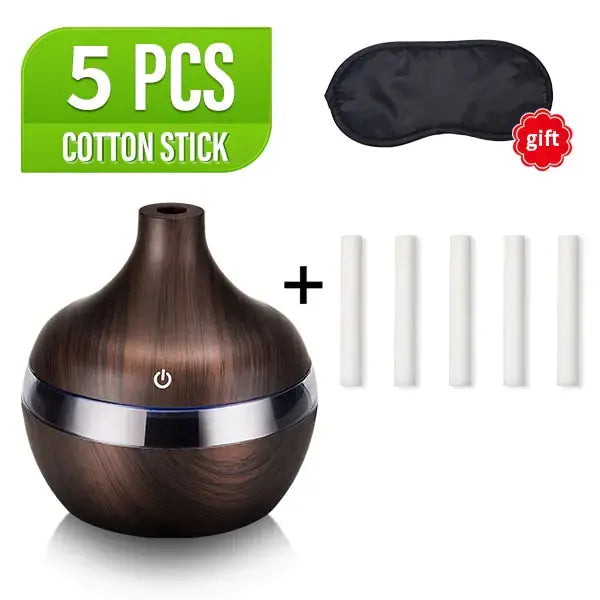 LED Wood Grain Humidifier - PricesRgreat