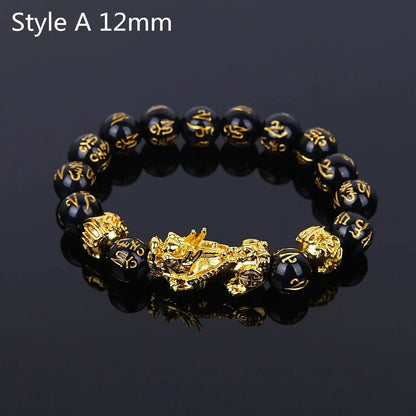 Feng Shui Wealth Bracelet  Black Beads - PricesRgreat