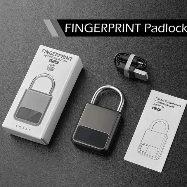 Fingerprint Padlock - PricesRgreat