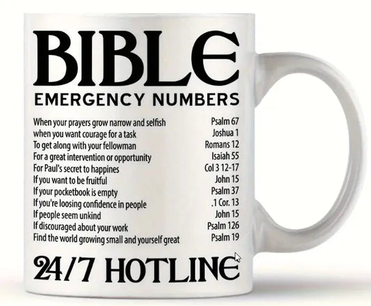 Coffee Mug Bible Scripture - Image #1