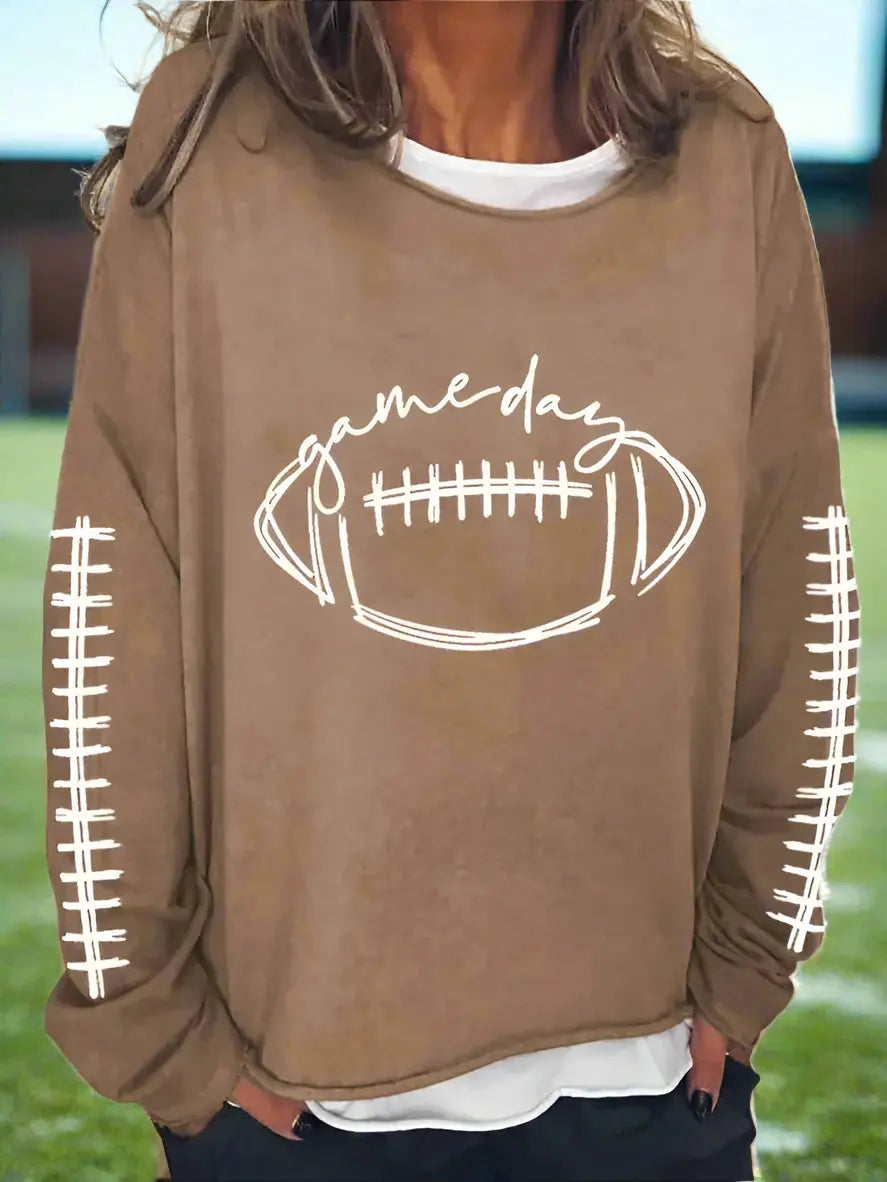 Women Football Long Sleeve - Image #1