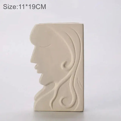 Art Face Ceramic Ornaments - Image #18