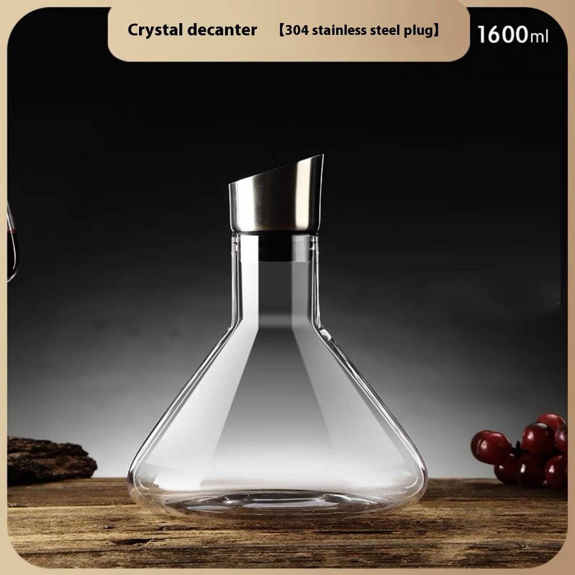 Iceberg waterfall wine decanter