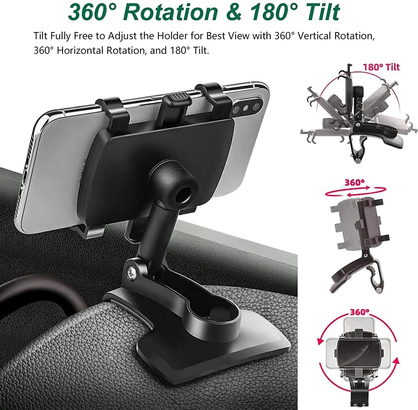 Dashboard Car Phone Holder - PricesRgreat