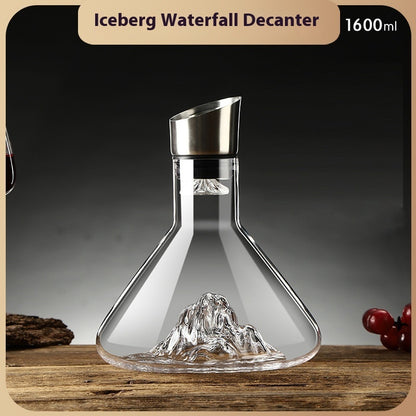 Iceberg waterfall wine decanter - PricesRgreat