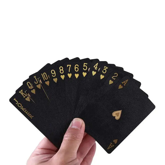 Black Gold Playing Cards - PricesRgreat