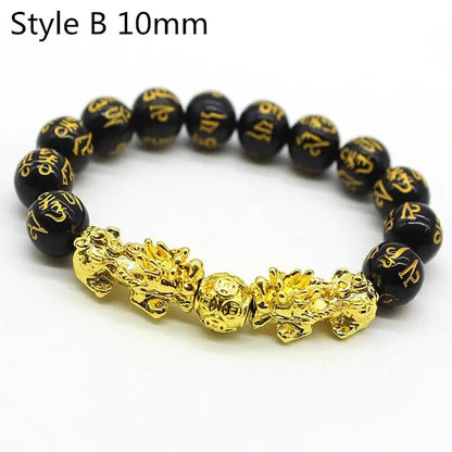 Feng Shui Wealth Bracelet  Black Beads - PricesRgreat