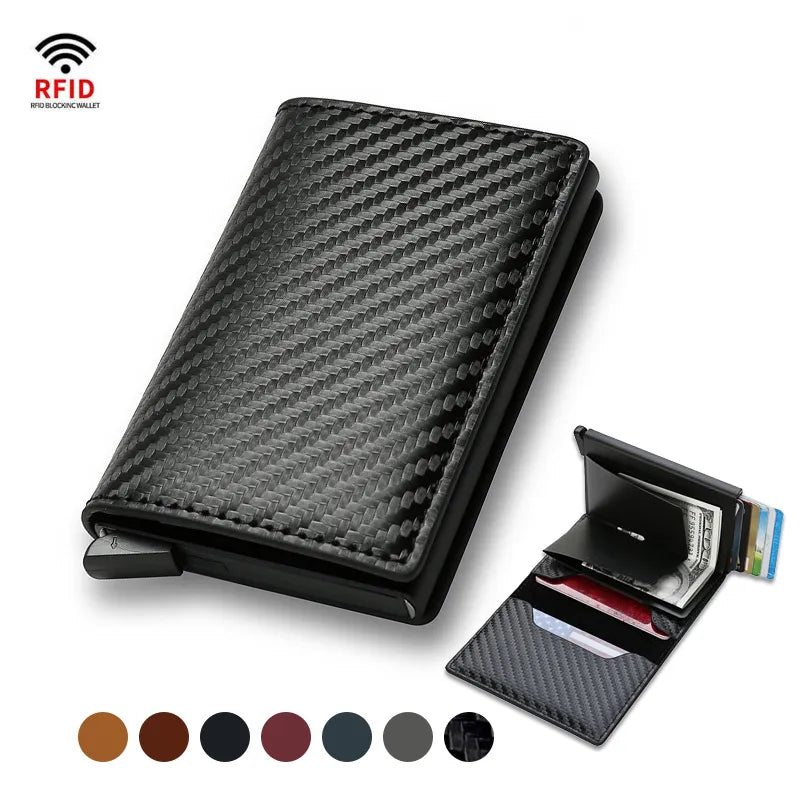 Carbon Fiber Credit Card Holder - PricesRgreat