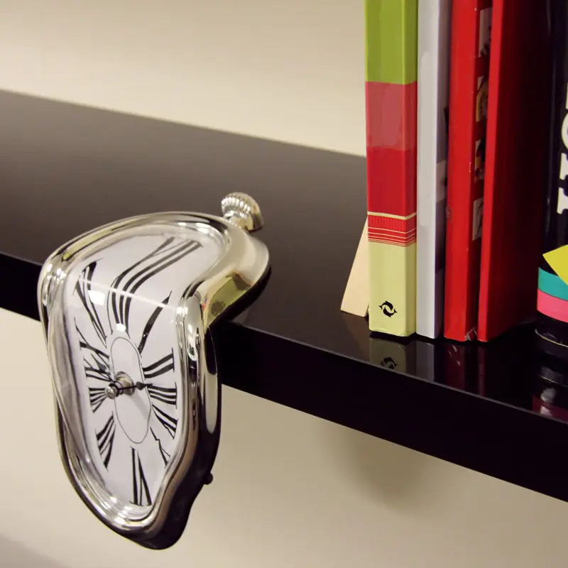 Novel Surreal Melting Distorted Wall Clocks - PricesRgreat