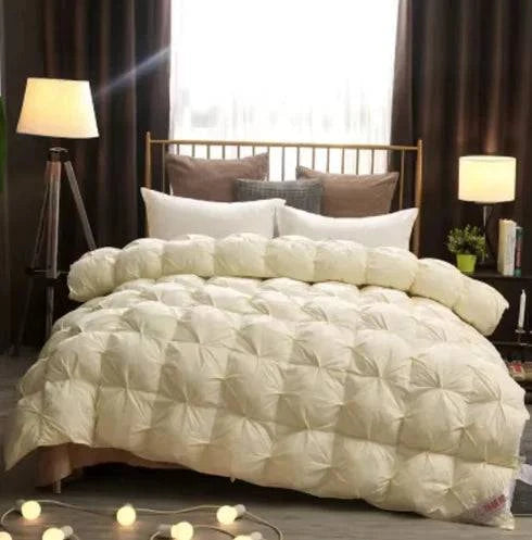 Goose Down quilted cotton comforter